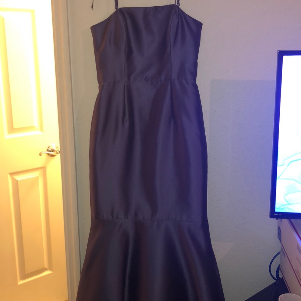 Long purple dress